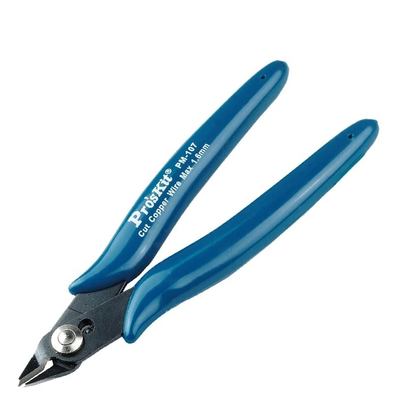 Pro'sKit PM-107F Diagonal Pliers - Precision Side Cutter & Wire Stripper - Image 3