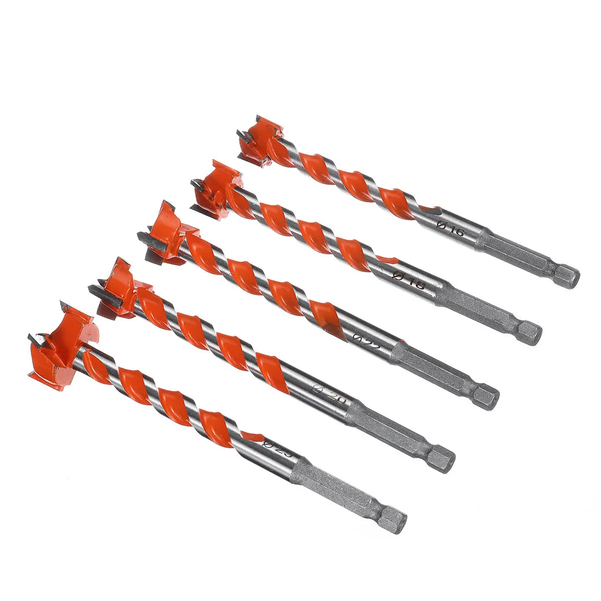 Forstner Drill Bit - 125mm Lengthened Woodworking Hole Saw Cutter for Door Punching - Image 4