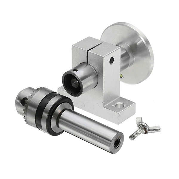 Machifit Lathe Center with Chuck | DIY Accessories for Mini Lathe - Image 5