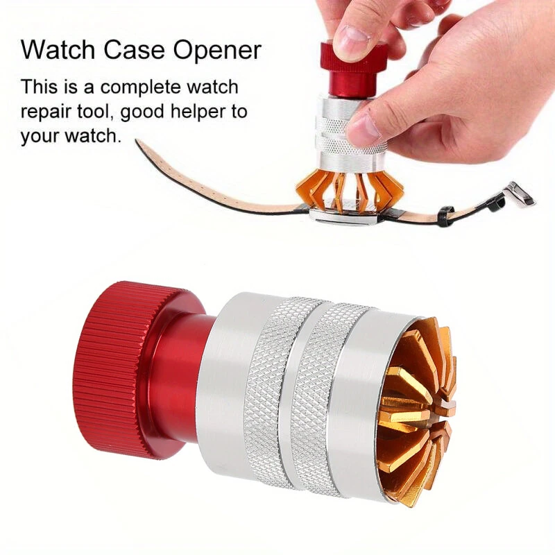 Watch Repair Tool Kit - Chrome Vanadium Steel - Case Opener & Crystal Removal - Image 4