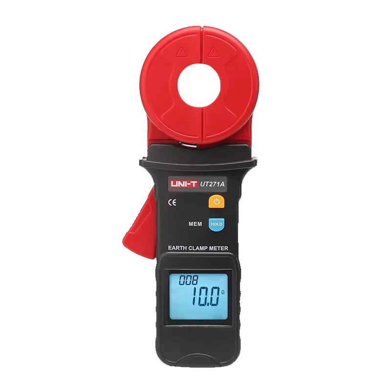 UNI-T UT271A Clamp Ground Resistance Tester | High Precision & 500 Data Storage - Image 2