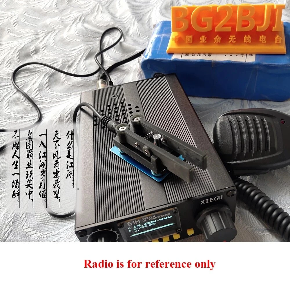 Portable Dual Paddle Keyer for Shortwave Radio | Automatic CW Morse Code - Magnetic Base - Image 5