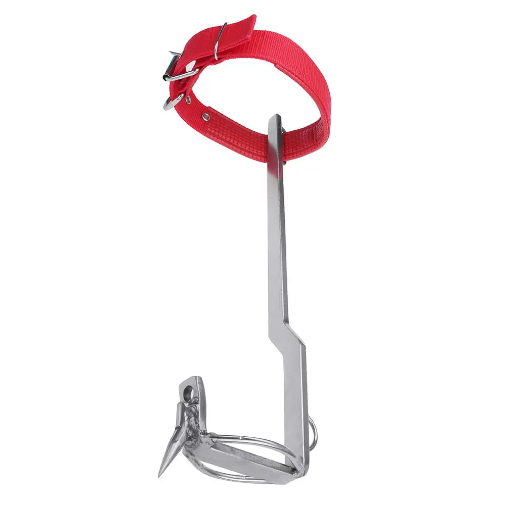 Tree Climbing Spike Set with Safety Belt | Adjustable Lanyard & Stainless Steel Gear - Image 2