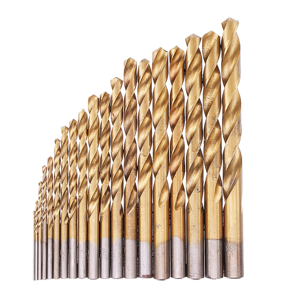 Drillpro HSS Twist Drill Bit Set 1-10mm | 25pc Titanium Coated for Metal & Wood - Image 4