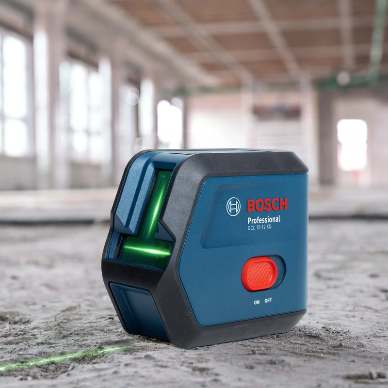 GCL15-12XG Green Laser Level - 2 Lines 2 Shots | 15m Range | Rechargeable Battery - Image 2