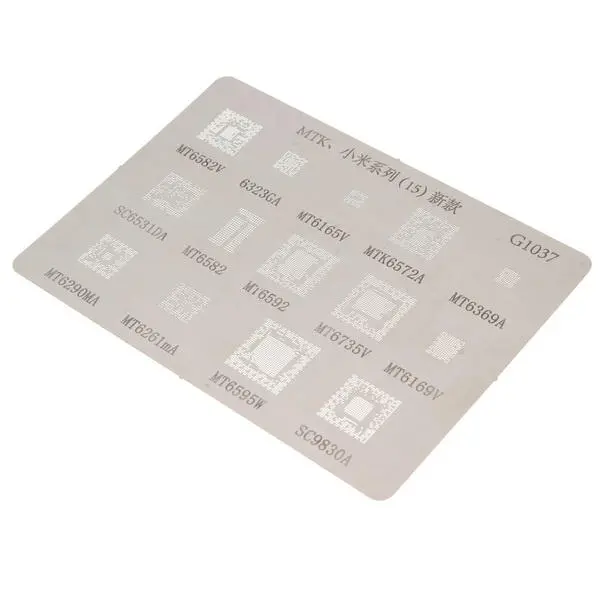 BGA Reballing Stencil for MTK Series - MT6582V, MT6323GA, MT6165V | Precise Tool - Image 2