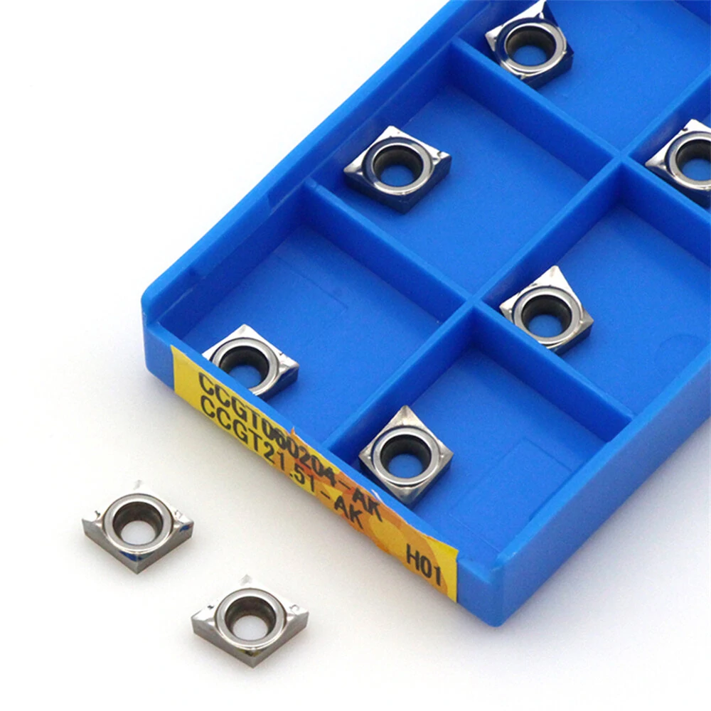 CCGT060204 Aluminum CNC Cutting Tool - Hard Alloy Diamond Inner Hole | Wood Turning - Image 2