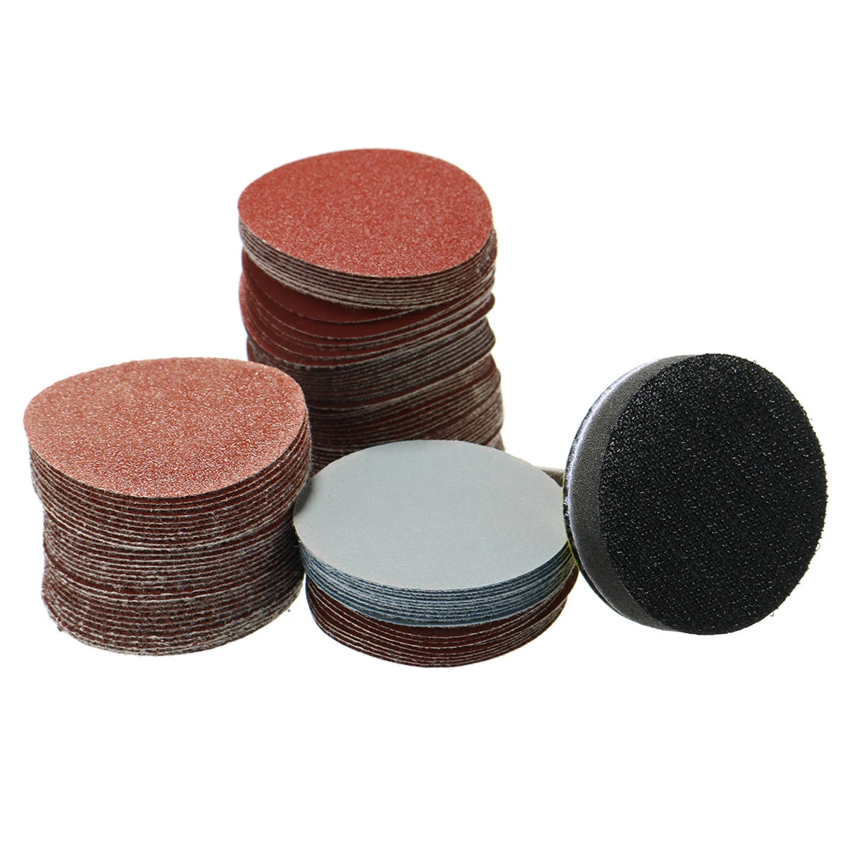 3M Sanding Discs - 120Pcs 50mm Backing Pad & Polishing Set | Abrasive Tools - Image 2