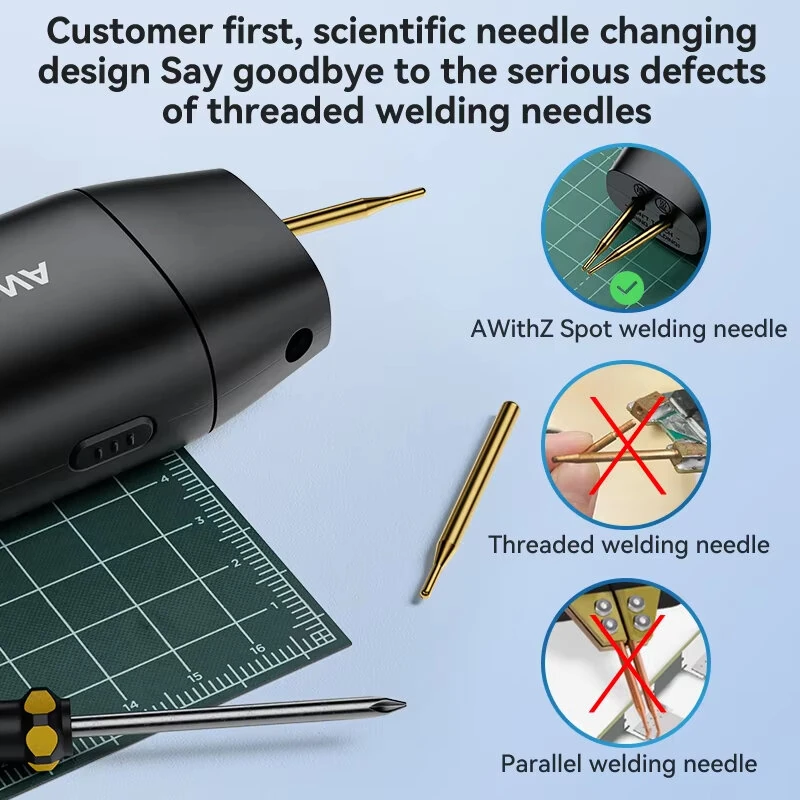 Awithz Portable Battery Spot Welder | DIY Mini Welding Machine for 18650 Packs - Image 5