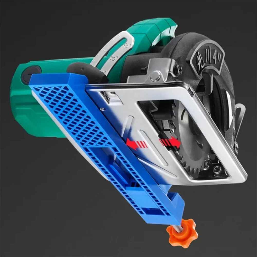 Electric Circular Saw Clamp - ABS Quick Fix Jig & Back Board Clip for 4-Inch Cutting - Image 3