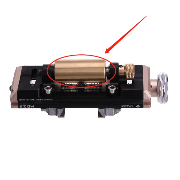 HONGDUI Brass Roller for HD29 Honing Guide | 3-Position Eccentric Roller | Woodworking Sharpening System - Image 3