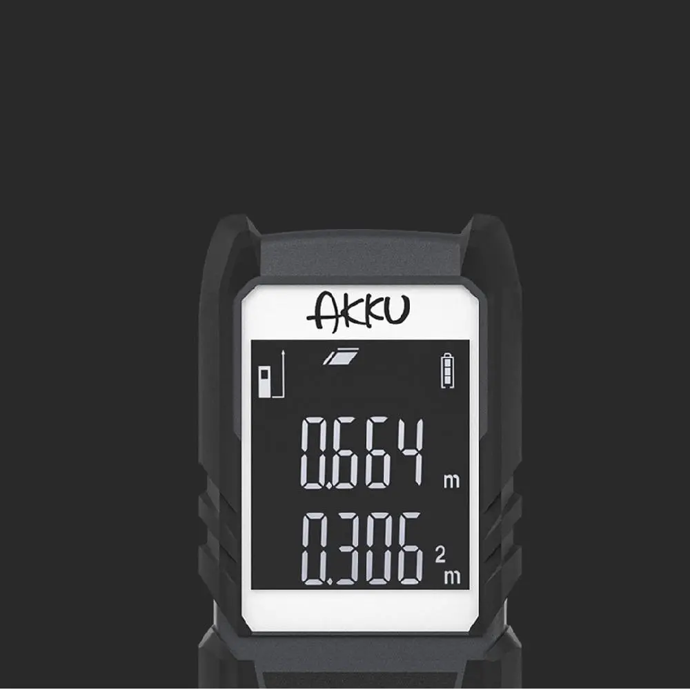 AKKU AK302 50M Laser Rangefinder | 0.2S Quick Measurement & HD Screen - Image 3