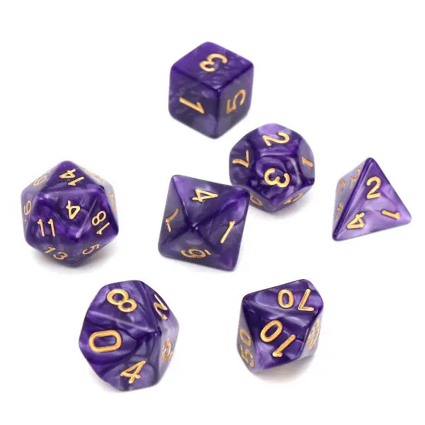 MTG RPG Dice Set - 126 Polyhedral Dice in 18 Colors with Pouch Bags - Image 2