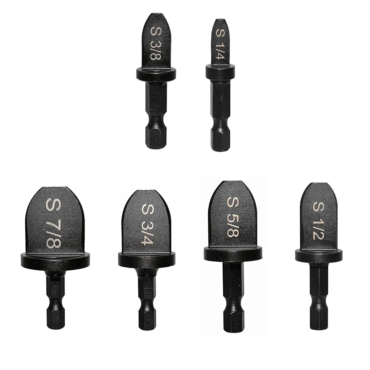 6PCS Air Conditioner Copper Tube Expander Swaging Tool Set | Manual Pipe Swage Tool with 1/4 to 7/8 Bits - Image 2