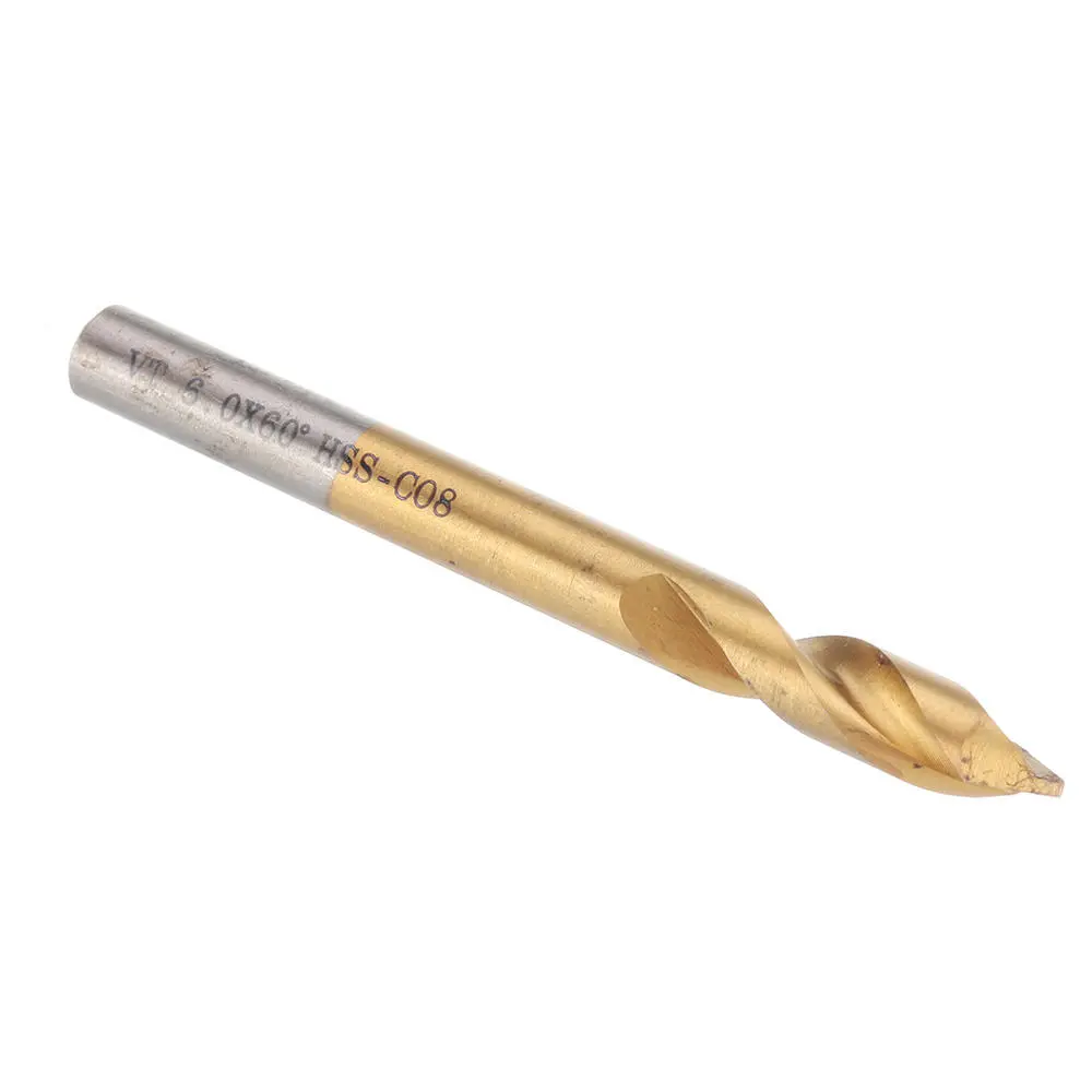 Drillpro 60 Degree Spot Drill | 3-12mm Titanium Coated M42 Cobalt Bit - Image 5