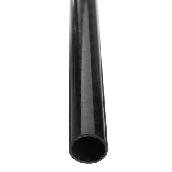 Machifit 10pcs 500mm Carbon Fiber Tube Roll | 12x10mm Black for Multicopter - Image 2