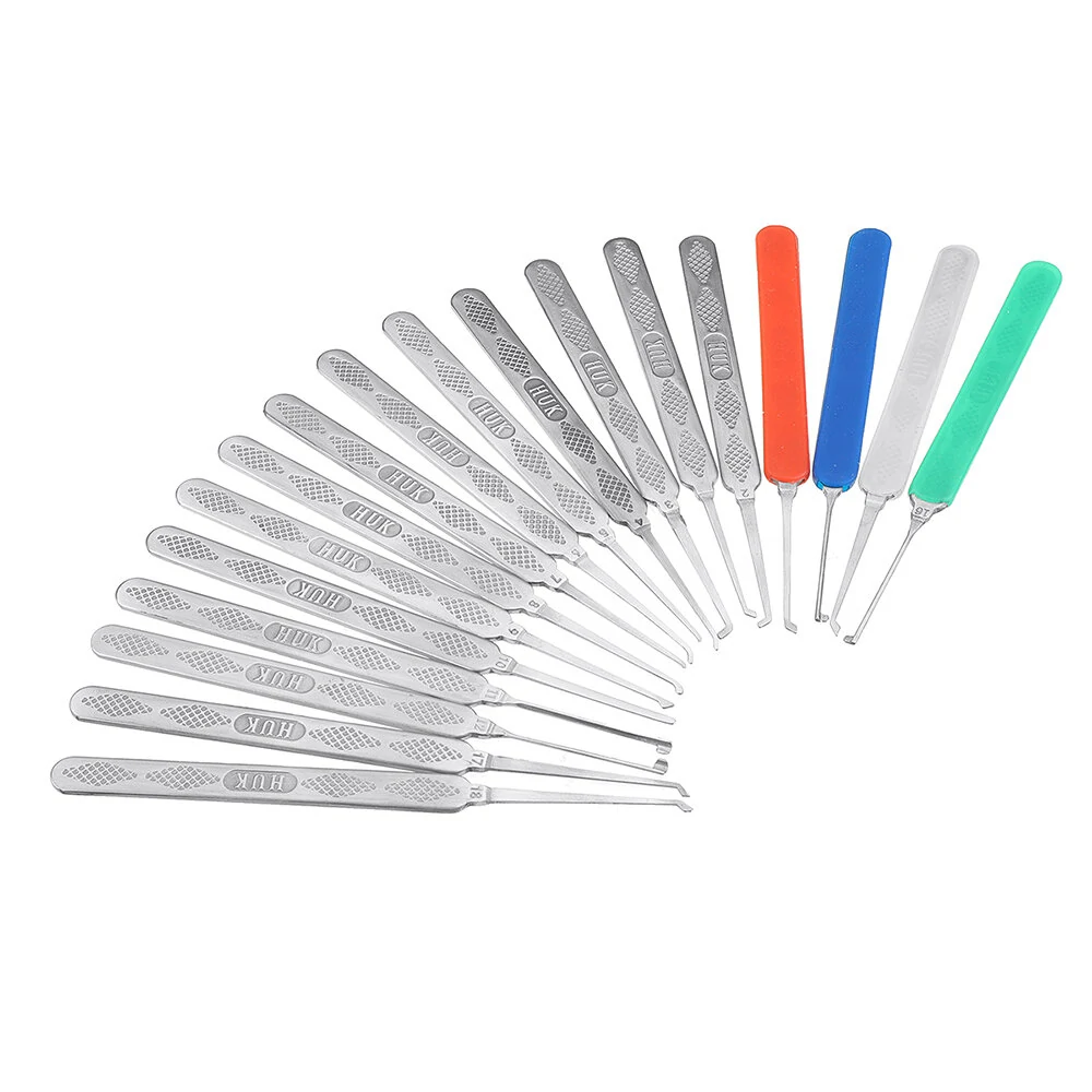 Dimple Lock Pick Set - 20PCS Hook Picks | Professional Locksmith Tools - Image 2