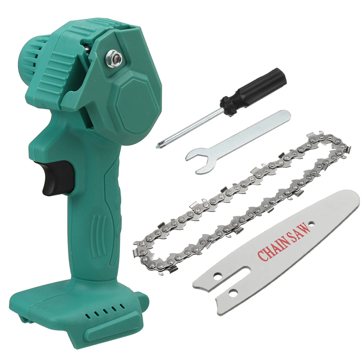Makita 18V Cordless Chainsaw - 4 Inch Electric Wood Cutter for Woodworking - Image 5