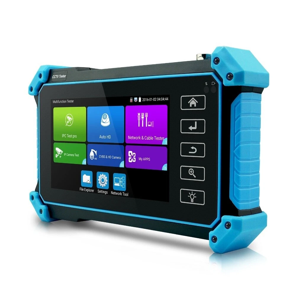 IPC5100 Plus Coaxial HD CCTV Tester - 5 Monitor 8MP AHD TVI CVI - POE & DC12V Output - Image 4