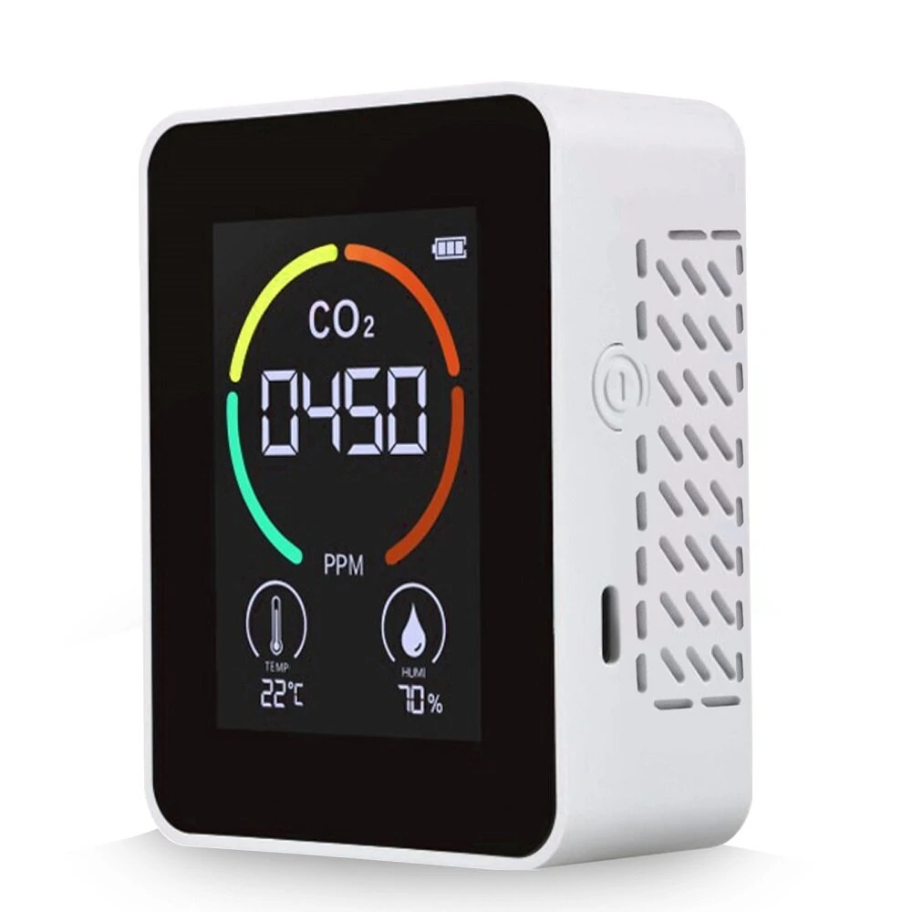CO2 Meter & Air Quality Monitor - 3-in-1 Digital Analyzer for Home & Office - Image 3