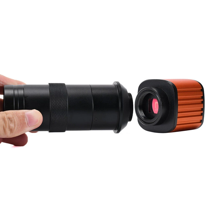 24MP HDMI Digital Microscope Camera | 1080P, 130X Zoom, C-Mount Lens for PCB Repair - Image 3