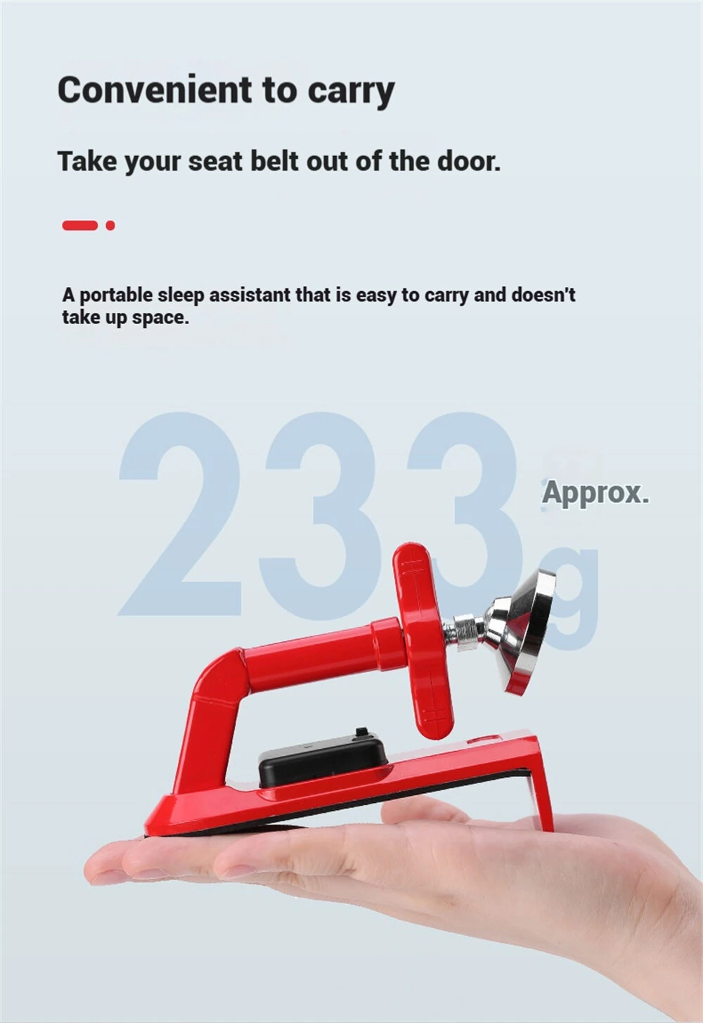 Portable Anti-theft Alarm Door Stopper - Aluminum Alloy Security Tool for Home & Travel - Image 5