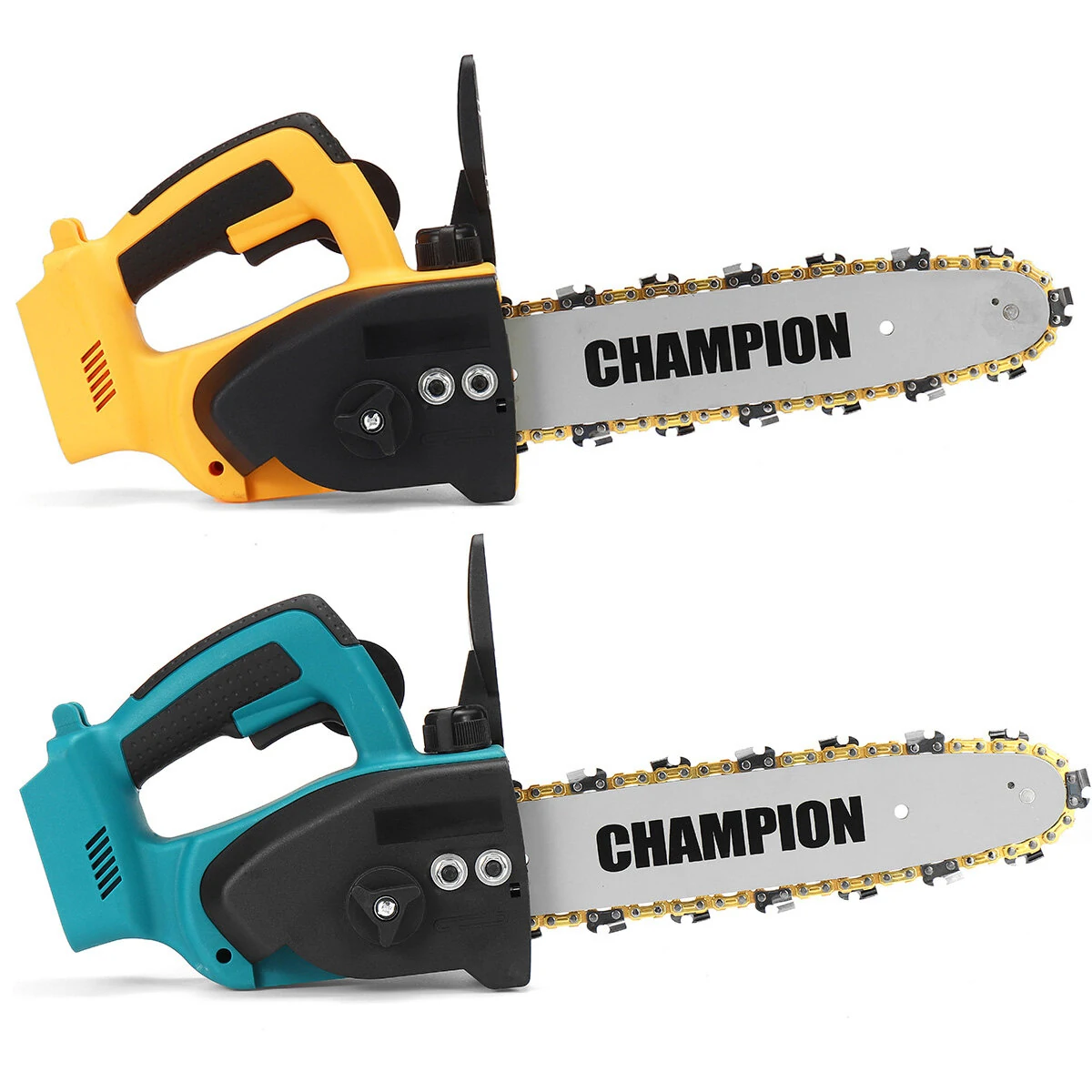 Drillpro 10-Inch Cordless Chain Saw | For Makita Battery | Brushless Electric Wood Cutter - Image 2