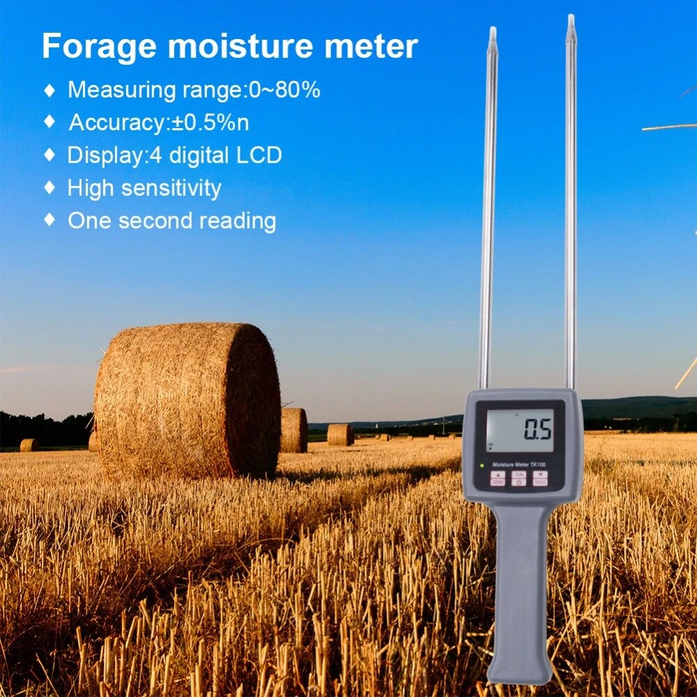 TK100 Portable Digital Moisture Tester - Grain, Soil & Plastic Particles - Image 4