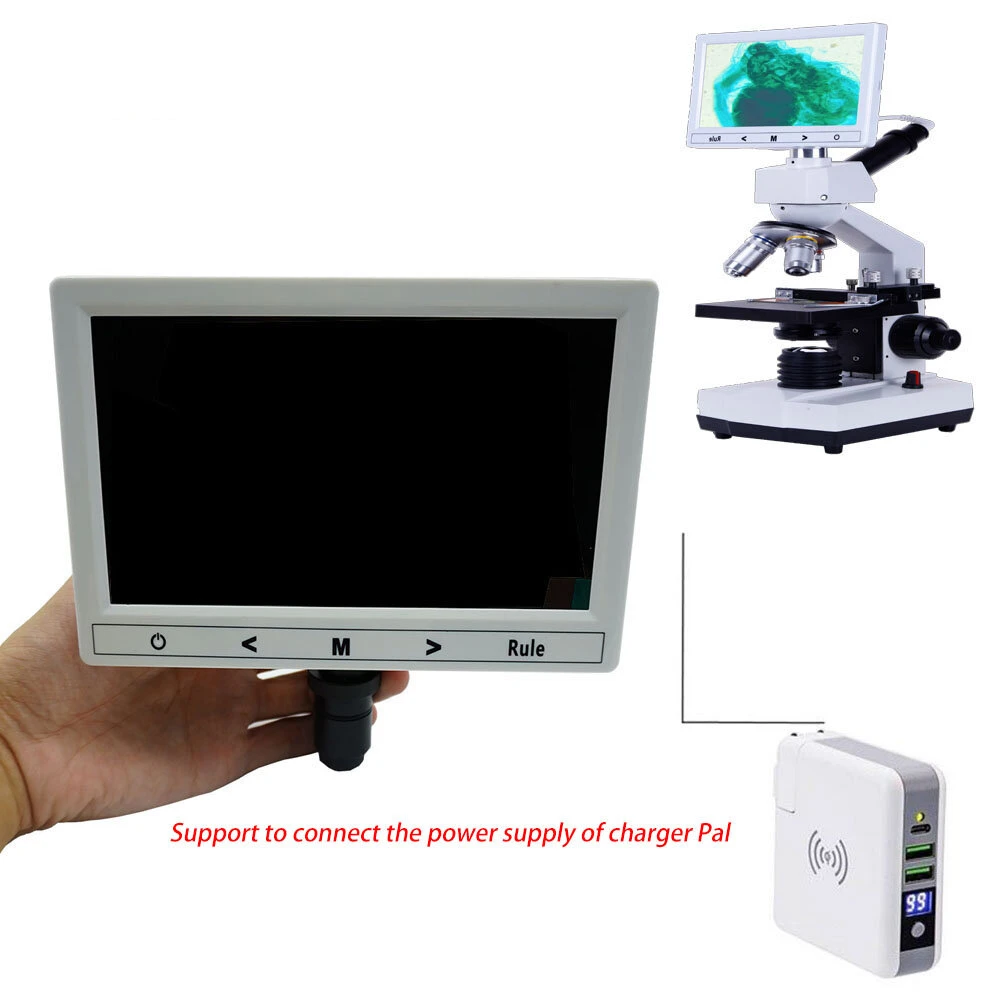 5 7 9 Inch Electronic Eyepiece Display Screen | HD Microscope Camera for Stereo Biological Microscopes - Image 2