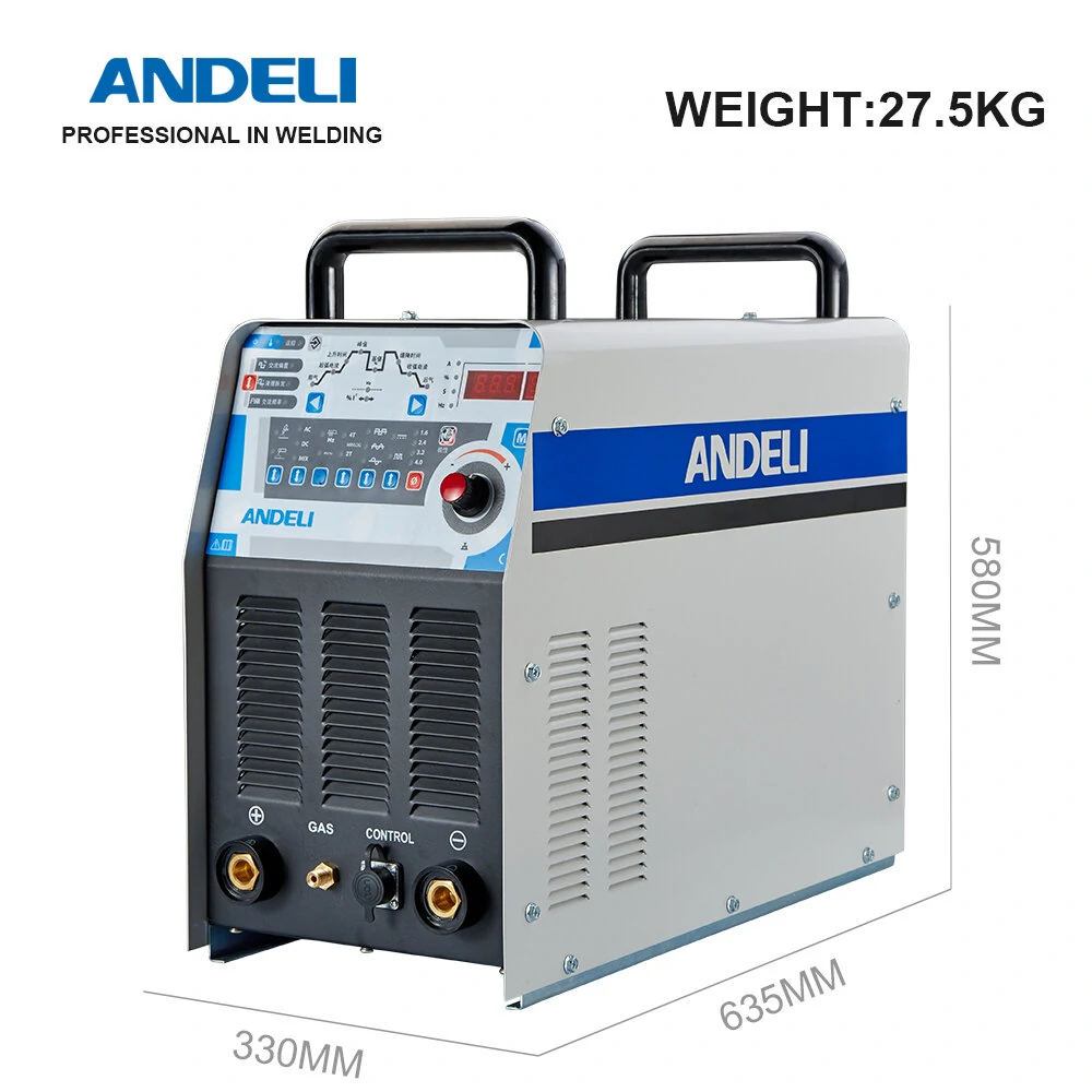 ANDELI TIG-250PAC AC DC TIG Welder | 220V Aluminum Welding Machine | MMA Spot Welding - Image 3