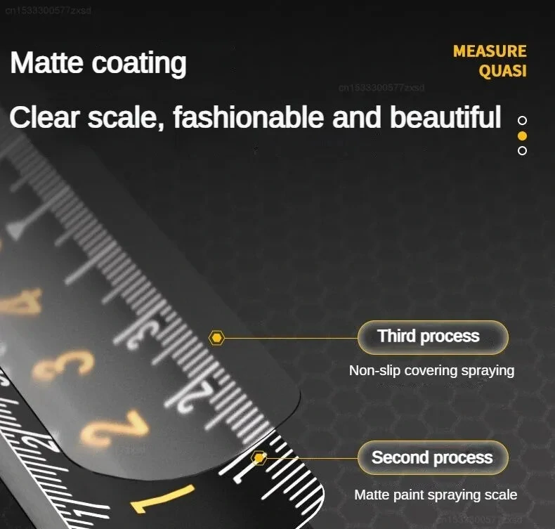 M&G 3M/5M Steel Tape Measure | Self-Stop High Precision | Multi-Function Woodworking Tool - Image 3