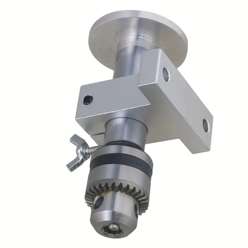 Telescopic Chuck for Lathes - Adjustable Stroke 0.6-6mm - Steel & Aluminum - 31mm Center Height - Image 2