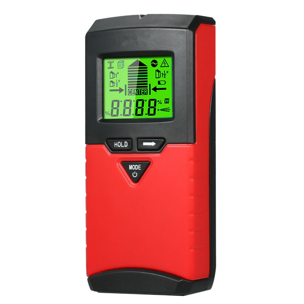 TD100 2-in-1 Wall Stud Finder & Digital Level | LCD Backlit Display - Image 2