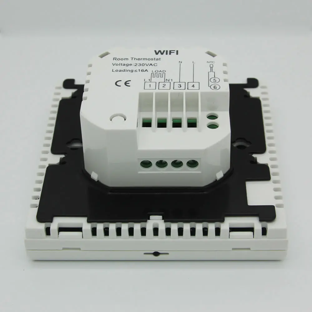 WIFI Smart Thermostat - Large Touch Screen Programmable Electric Heating - Remote Control - Image 5