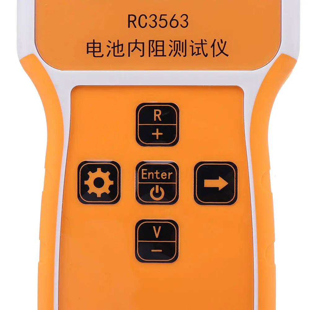 RC3563 Battery Internal Resistance Tester | Lithium Ni-Cr Lead Acid | Test Clips & Compartment - Image 3