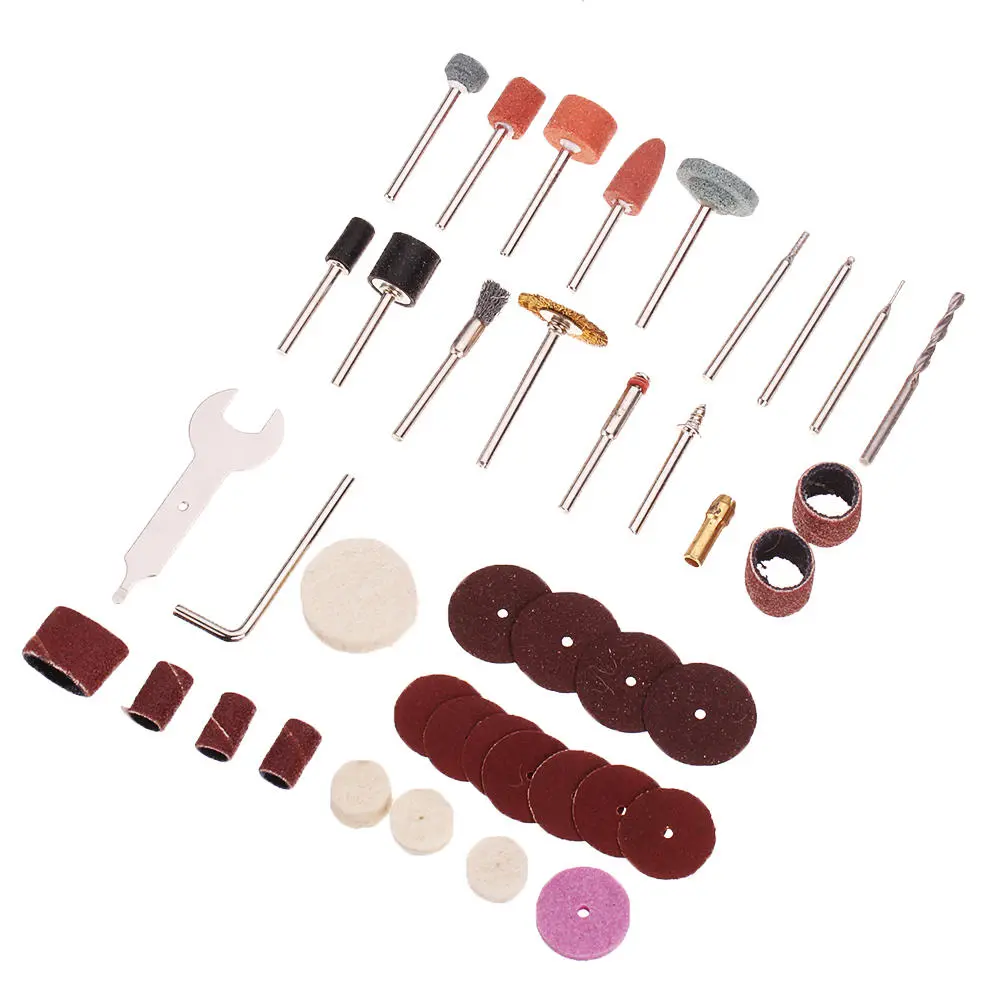Dremel Rotary Tool Accessories Set - 40pcs Grinding Polishing Sanding Drum Kit - Image 2