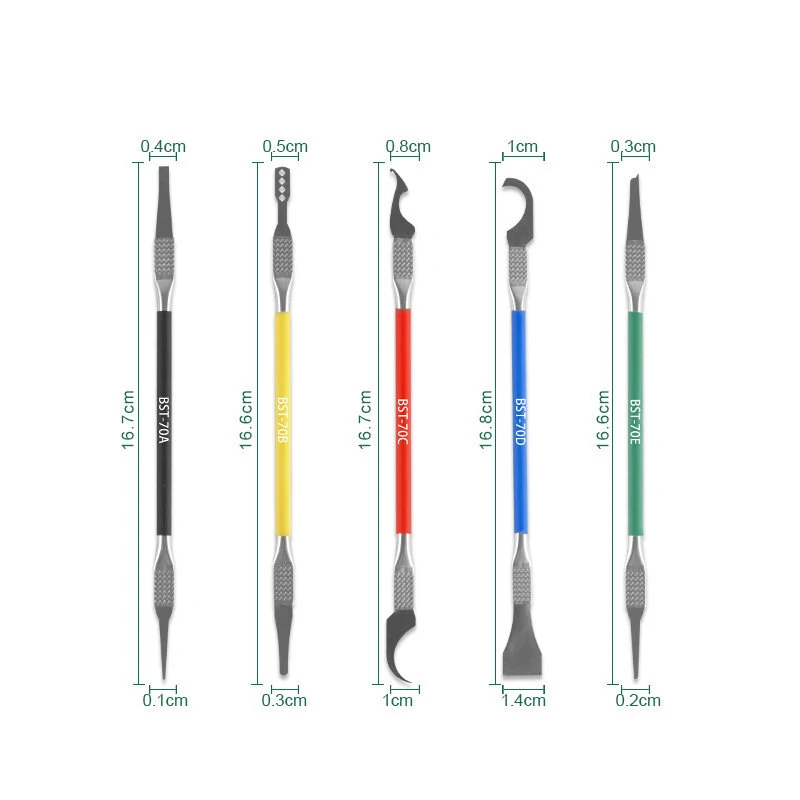 BST-70 5-in-1 Mobile Phone Repair Tool | BGA Chip Remover & CPU Pry Tool - Image 4