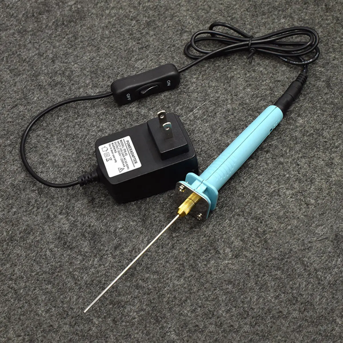 2pcs Pen Cutter Electric Styrofoam Cutter Hot Wire Styro Foam Cutting Tools Kit - Image 3