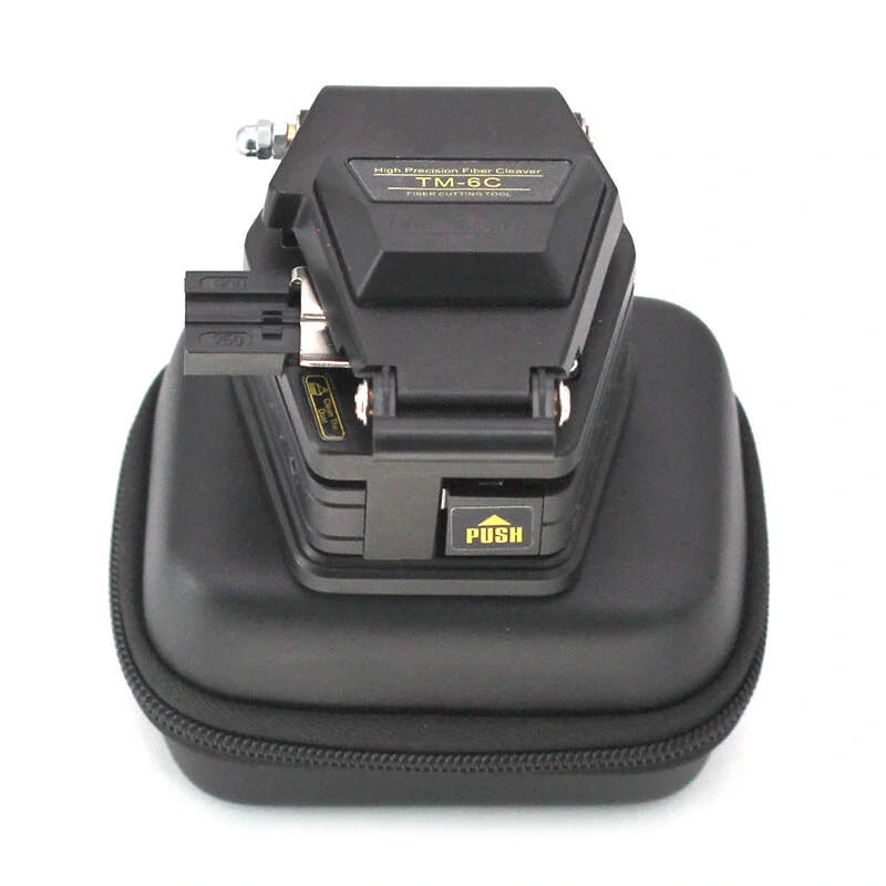 TM-6C Fiber Cleaver | High Precision FTTX Tool with 16 Rotatable Blades - Image 4