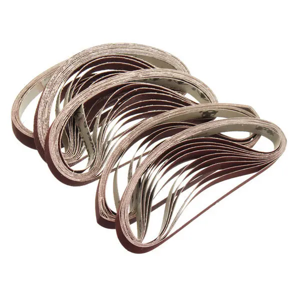 10pcs 15x452mm Sanding Belt | 60-600 Grit for M10 Sander | Polishing Machine - Image 4