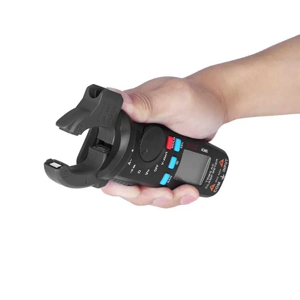 BSIDE ACM81 TRMS Clamp Meter | Auto-Ranging Digital Multimeter | AC/DC Voltage & Current Tester - Image 2