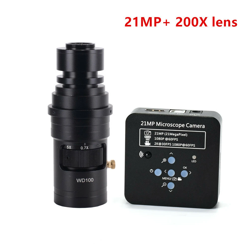HAYEAR USB Digital Microscope - 21MP 2K 1080P 60FPS Video - 100X-300X Magnification - Image 3