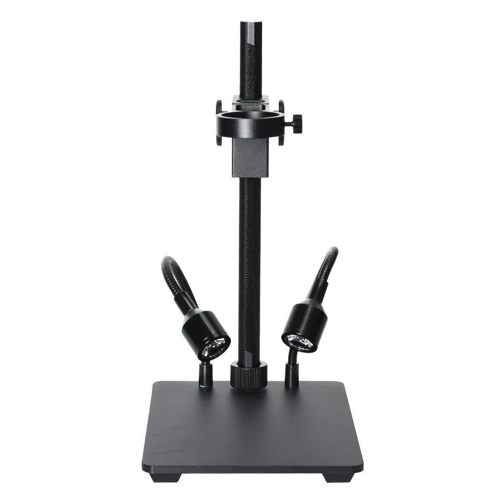 HAYEAR Digital Microscope Stand - Aluminum Lift Workbench for Camera Lens Repair - Image 2