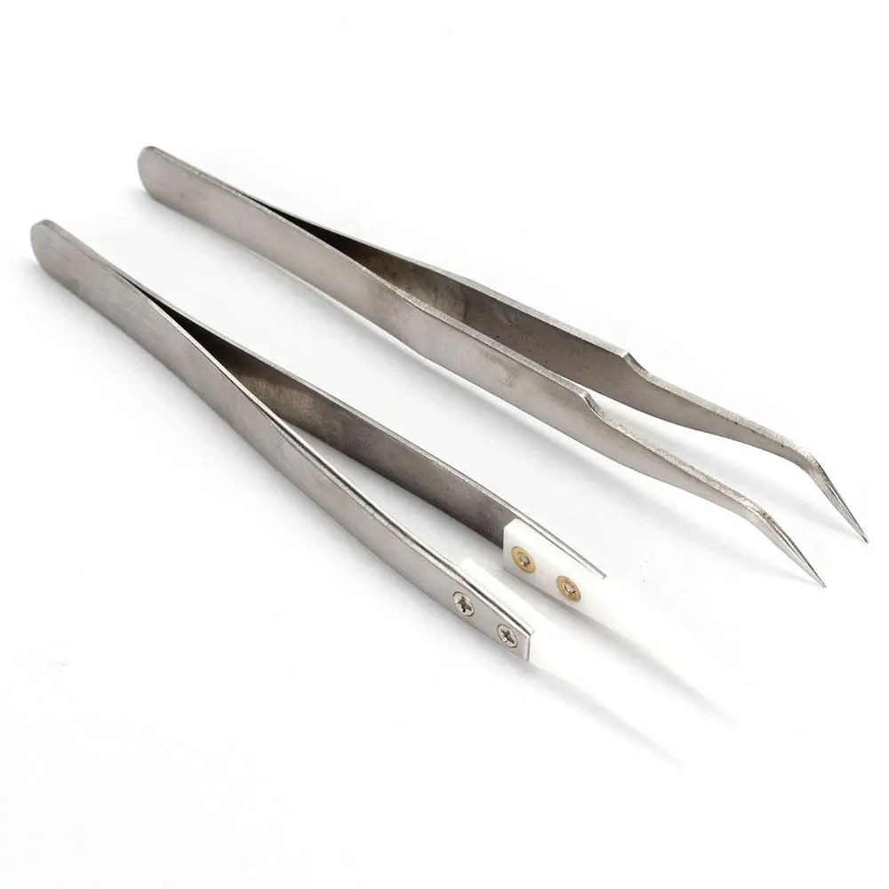 V2 DIY Vape Kit - 521 Mini Tab Ceramic Tweezer & Heat Wire Pliers Tool Bag - Image 4