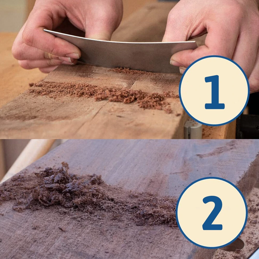 Multi-Shaped Scraper Burnisher Set | High Hardness for Woodworking & Polishing - Image 2