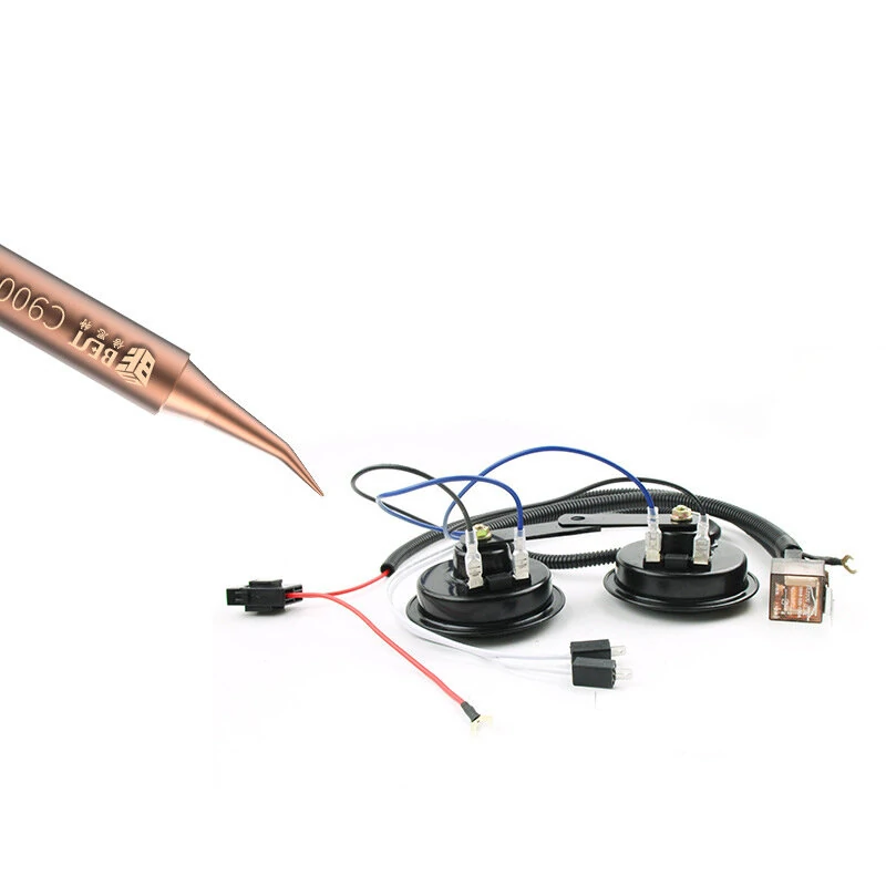 BEST C900M-T 5Pcs Soldering Iron Tips Kit - Oxygen-Free Copper & Non-Stick - Image 2