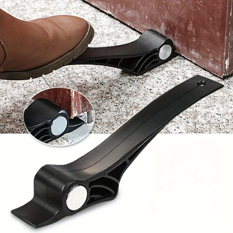 Wooden Door Lifter Tool - 25cm Non-Marring Plastic - 1.5 Inch Lift for Carpet - Image 2