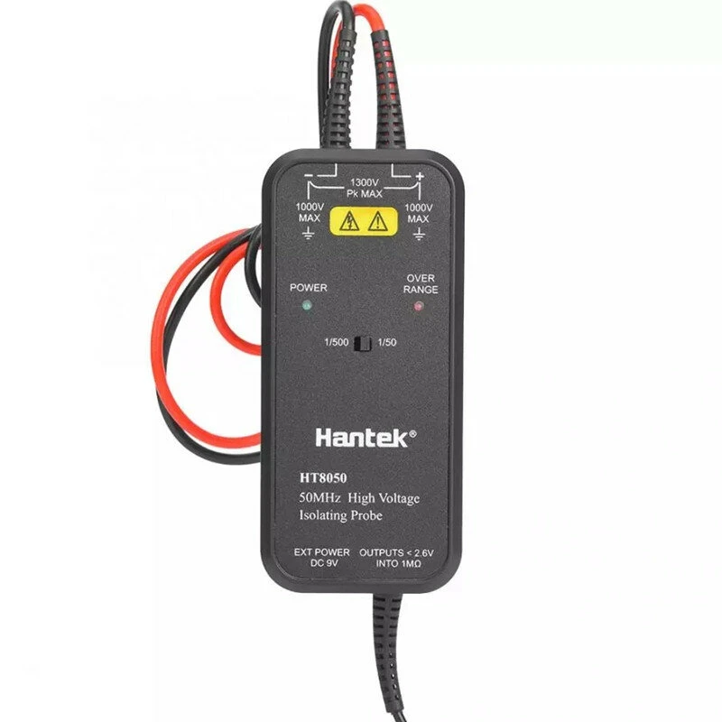 Hantek HT8050 High Voltage Differential Probe | 100-240V 1/50 1/500 Oscilloscope - Image 5