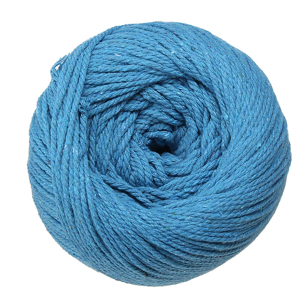 Macrame Rope Cotton String - 3mm x 260m DIY Braided Wire | Black Blue Orange Red Yellow - Image 5
