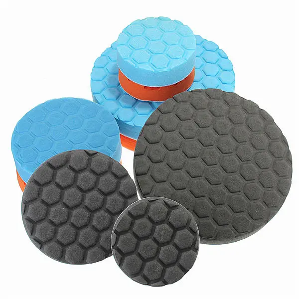 3pcs Buff Polishing Pad Kit - 4/5/7 Inch for Car Polisher | Abrasive Tools - Image 2